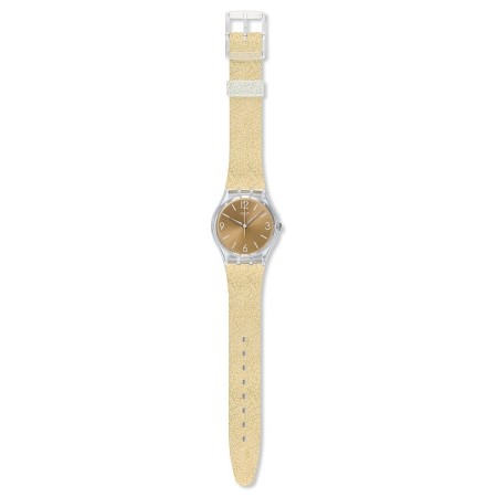 Swatch Gent Sunblush goldenen Glitzer-GE242C