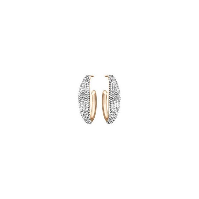 Swarovski Orecchini Circlet Hoops Large pavè rosè - 5153435