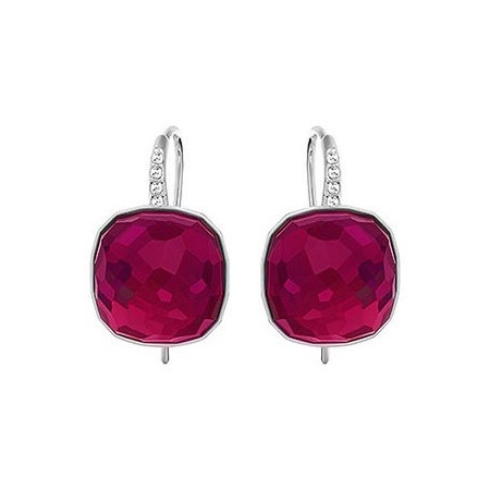 Swarovski Orecchini Dot Pave e cristallo rosso - 5158581