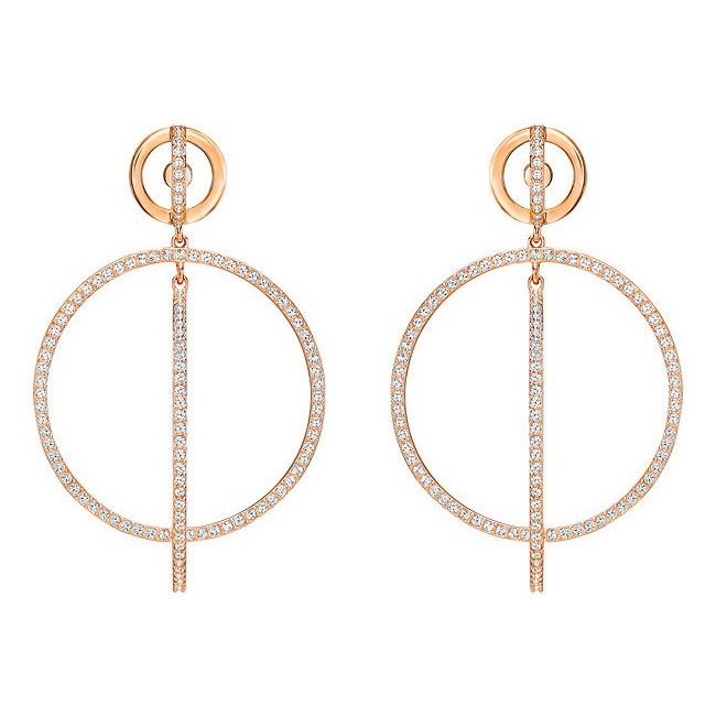 Flash Circle Pendant Swarovski earrings-5238200