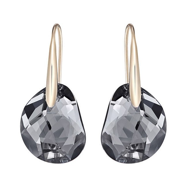 Swarovski Galet Earrings smoky gray-5165033
