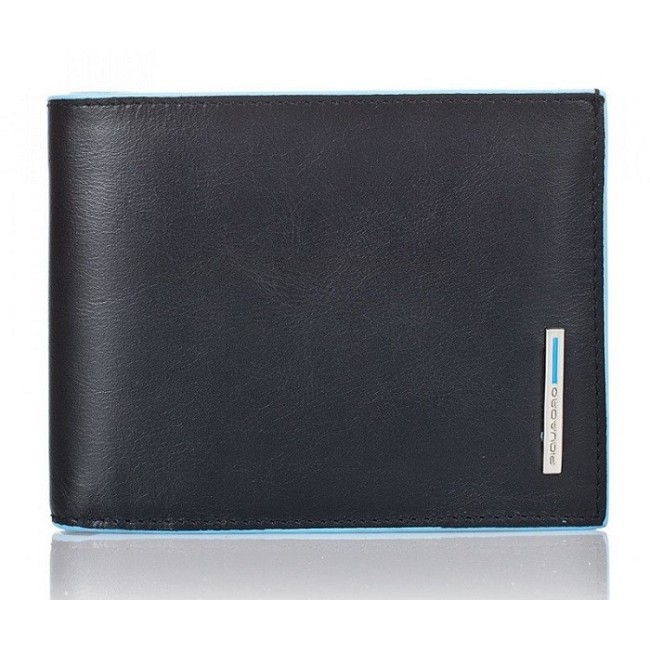 Piquadro Geldbörse mit Münzfach B2-PU257B2/N