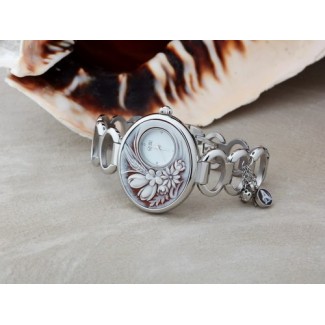 Orologio donna Cameo Italiano Partenope in acciaio - W001B