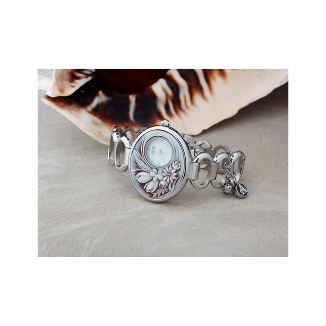 Orologio donna Cameo Italiano Partenope in acciaio - W001B