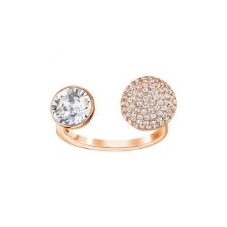 Swarovski Crystal pavé Ring Forward and Open-5251698