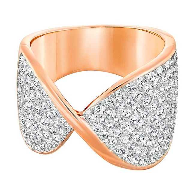 Swarovski Anello Freedom Wide inifinito pavè fascia - 5257503