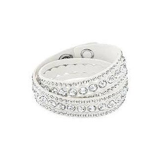 Swarovski Armband Slake 5240623 weiß gewebt Dot-