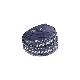 Swarovski Armband Slake Puls Rock blau Stoff-5225972
