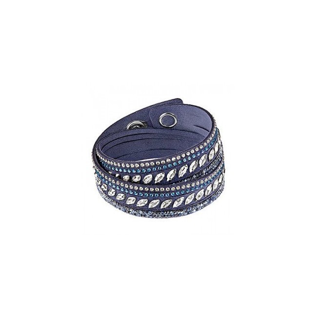 Swarovski Armband Slake Puls Rock blau Stoff-5225972
