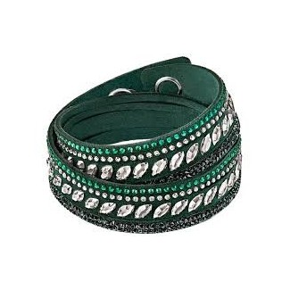Swarovski Manschette Armband grün trocken Rock-5225968 Puls Slake