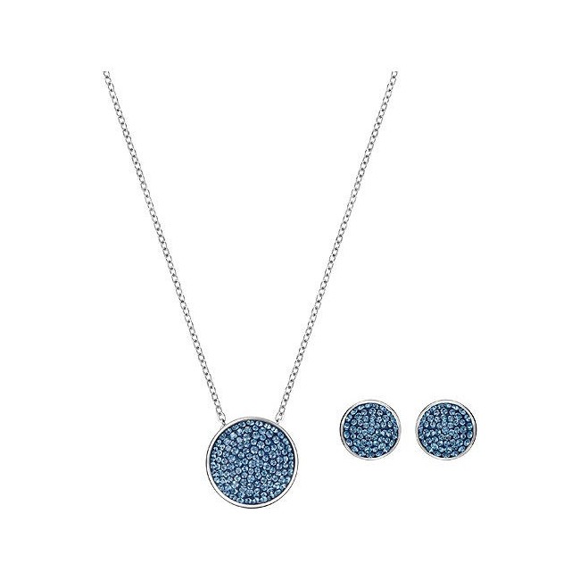 Swarovski Collana e Orecchini Fun Set Small blu - 5225733