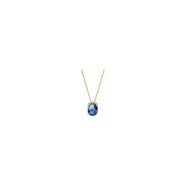 Swarovski Collana Freckle pavè e cristallo blu - 5226100
