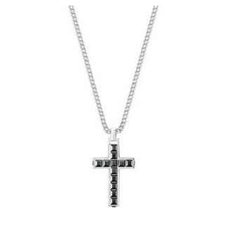 Swarovski Cross Necklace Midnight man-1068066