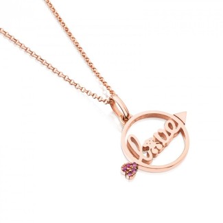 Collana Tous San Valentino Love rosè con Freccia  715304550