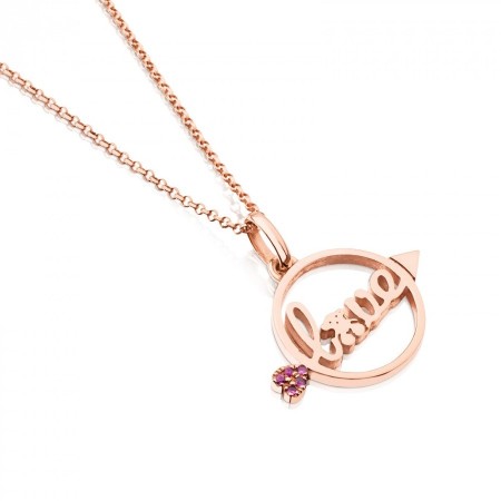 Collana Tous San Valentino Love rosè con Freccia  715304550