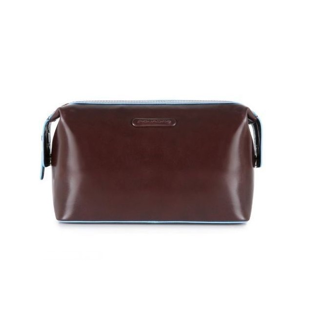 Beauty Piquadro in pelle testa di moro linea Blue Square