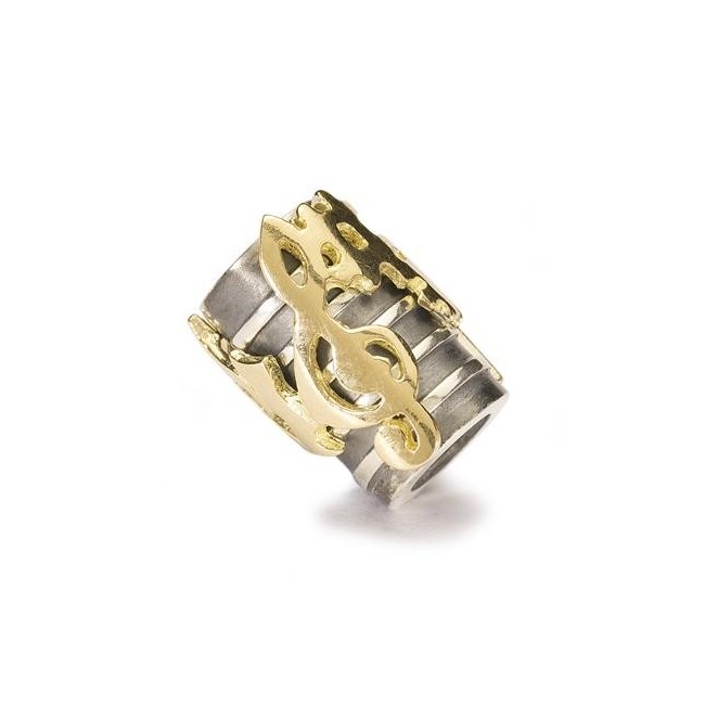 Trollbeads Alleluia in argento e oro - 41819