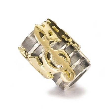 Trollbeads Alleluia in argento e oro - 41819