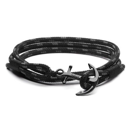 Schwarzes Armband schwarz und Tom noch Hoffnung mit Corino-Triple Black
