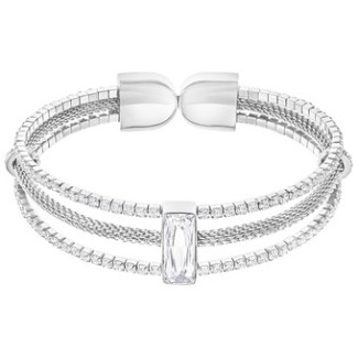 Swarovski Bangle Gate, white with pave-5271707