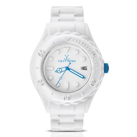 Toy Watch weiß-blauen Toyfloat-SF01WH zu sehen