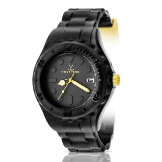 Orologio Toy Watch Toyfloat nero e giallo fluo - SF02BK