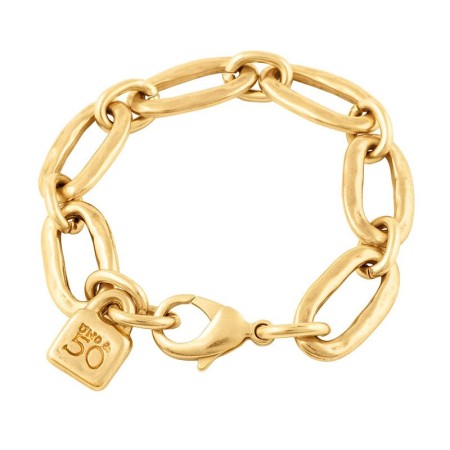 Bracciale Catena placcato oro Uno de50 - PUL0949ORO000M