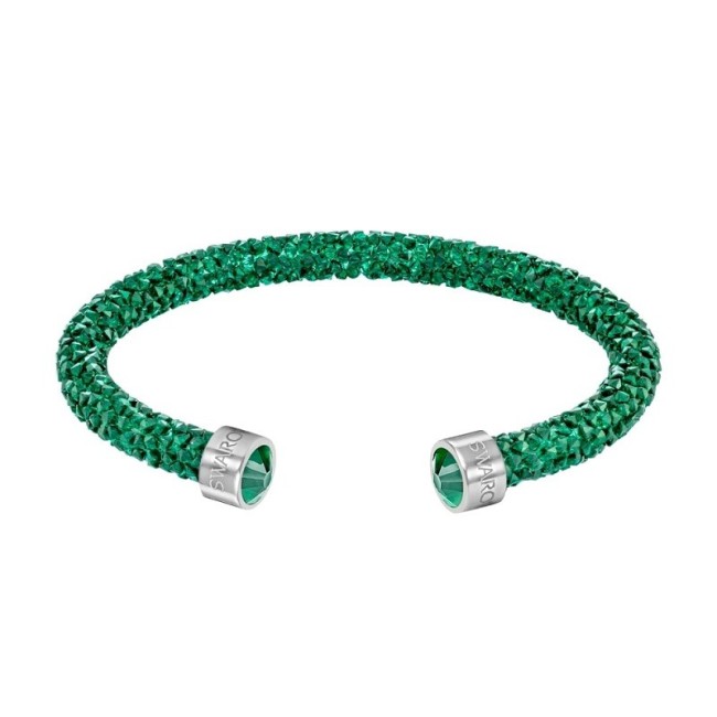 Swarovski Bracciale Crystaldust Verde S un giro - 5292919
