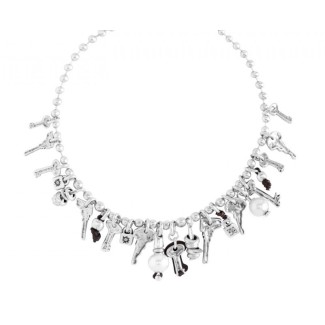 Necklace girogola One Abrirà Alguna de50 with keys