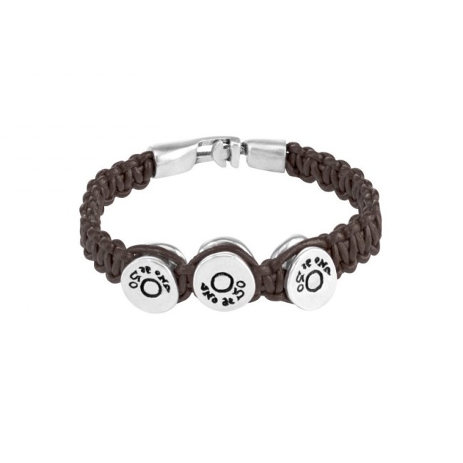 Leder Armband A de50 Bala Perdida mit Gehäusen