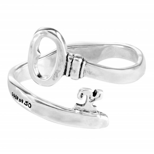 Metallarmband vergoldet ein de50 Schlüssel Form