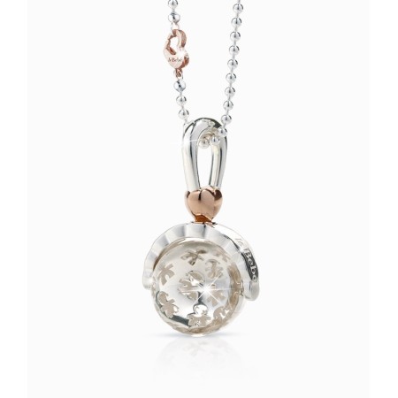 Silver Baby Rattle necklace Suonamore The-SNM006