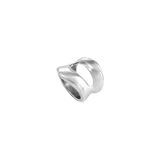 Silver plated metal ring Pezailla range One de50