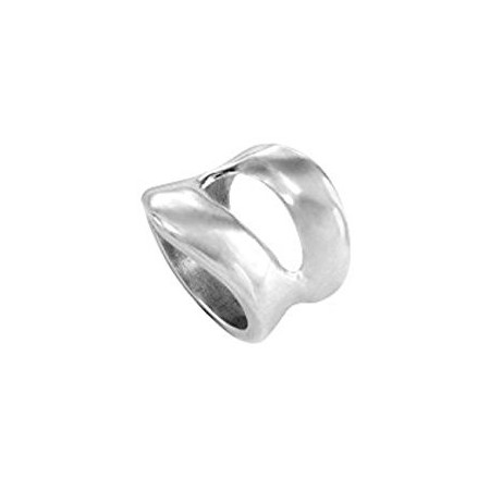 Silver plated metal ring Pezailla range One de50