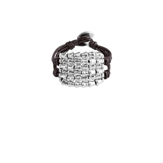 Armband Leder mit gewürfelten de50 Tabano