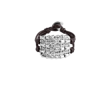 Armband Leder mit gewürfelten de50 Tabano