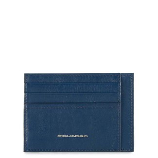 Credit card holders ARCHIMEDES-PP2762IT5/blue line Piquadro