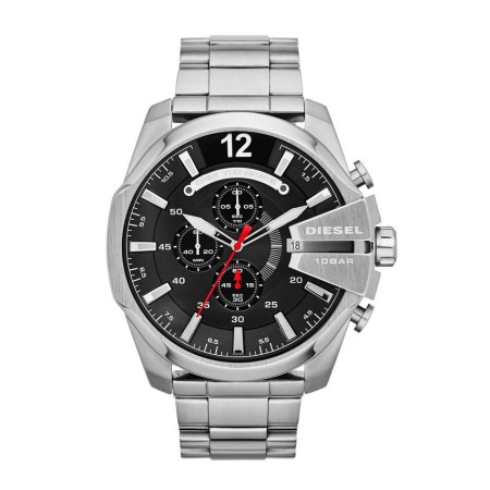 Orologio Diesel Mega Chief Crono in acciaio lancetta rossa - DZ4308