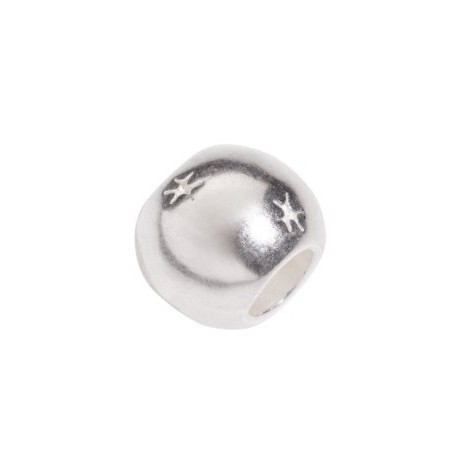 Snow Ball beads in silver Civita Queriot-by NEVEA00SMA