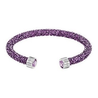 Swarovski Bracciale Crystaldust Viola M un giro - 5278499