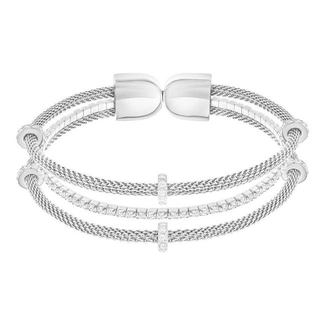 Swarovsky Bracciale rigido Gate tennis tubolare - 5252865