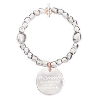 Queriot Coin bracelet with shiny Pebbles Sassie and Civita Mom