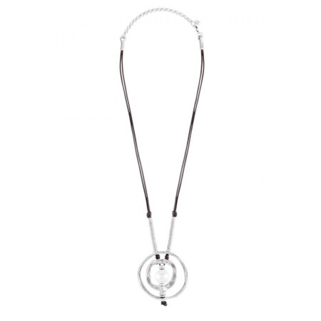 Pearl Necklace with string-de50 COL0746BPLMAR0U Rom Between One