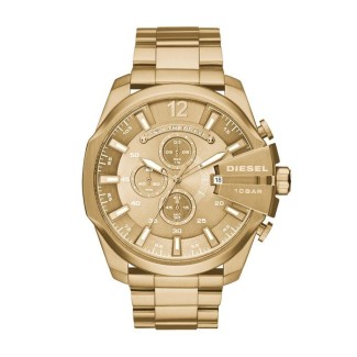 Diesel Herren Chronograph Uhr Golden-DZ4360 Mega Chief