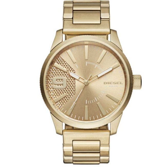 Diesel Men's gold watch-DZ1761