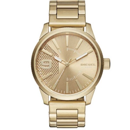 Diesel Men's gold watch-DZ1761