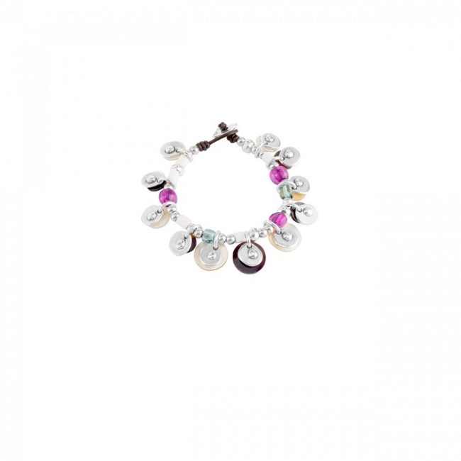 Uno de50 bracelet Esmeralda multicolor - PUL1535MCLMTL