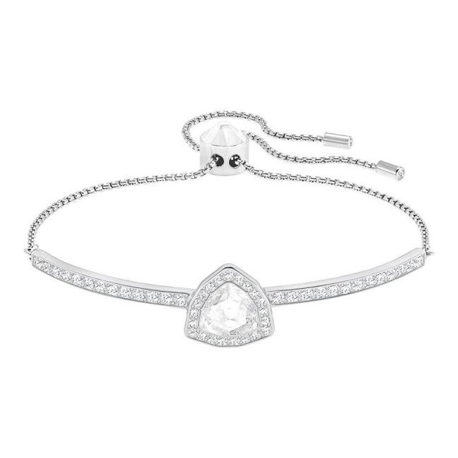 Swarovski Bracciale rigido Gently Triangle, Bianco - 5279321