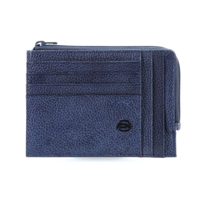 P15PLUS-Line PU1243P15S/blau Beutel Piquadro Geldbörse
