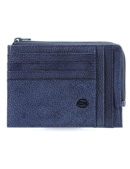 P15PLUS-line PU1243P15S/blue sachet Piquadro coin purse